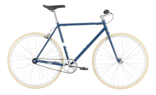 Bicicleta Del Sol Projekt Fixie Navy