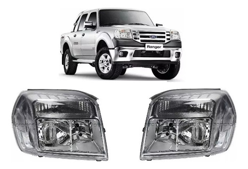 Optica P/ Ford Ranger 2010 2011 2012 Importada