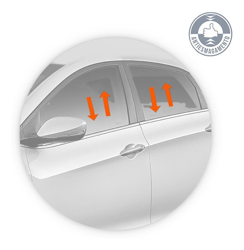 Imagem 4 de 6 de Modulo De Vidro Elétrico Frontier 2021 2022 One Touch Tury