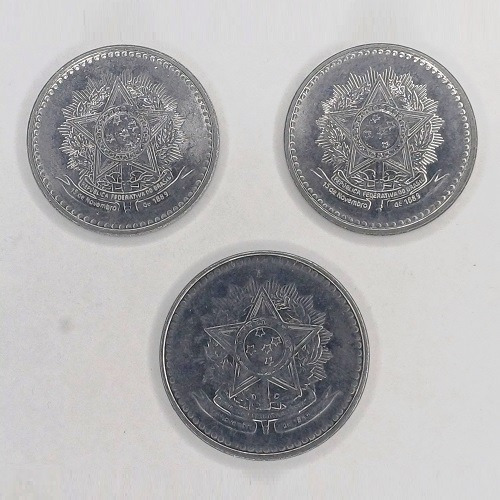 Set Moedas 5 E 10 Cruzados - Nov.pad. Mon. 86 - Colecionador (Usado)