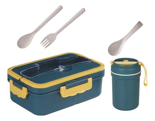 Set 5 Kit Lonchera Con Topper Para Lunch Y Sopa, Fiambrera