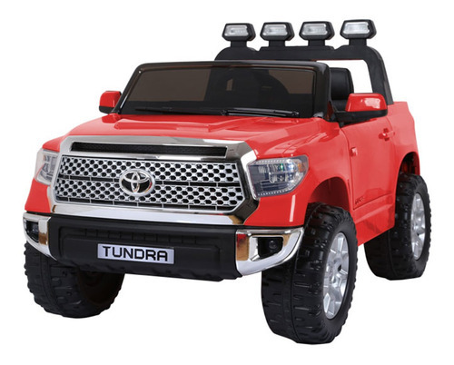 Camioneta Para Niños A Bateria Toyota Tundra Roja