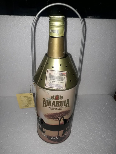 Botella Vacia De Licor De Crema De Frutas  Amarula