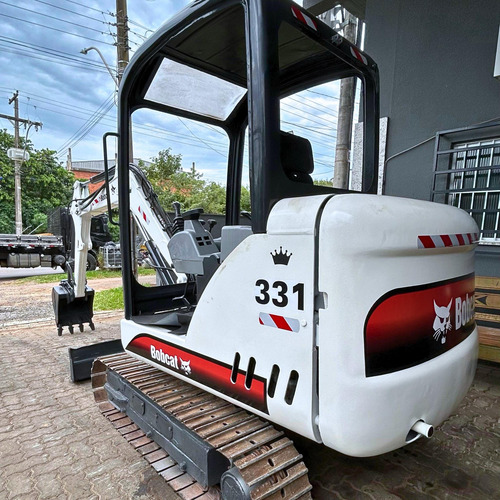 Mini Escavadeira Bobcat 331 - Ano 2007