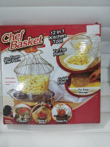 Colador De  Papas Chef Basket  12 En 1 