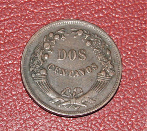 Moneda Peru Dos Centavos 1941 Cobre (c85)