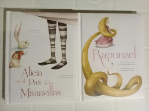 Duo /cuentos Clásicos De Princesas Rapunzel Y Alicia}/oferta