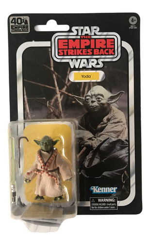 Yoda Star Wars Black Series Vintage 6 Pulgadas Empire Strike