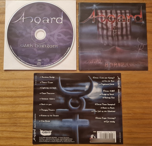 Asgard - Dark Horizons ( Heavy Metal, Grave Digger, Bonus) 