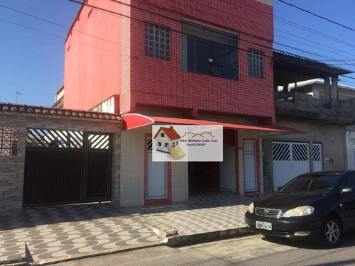 Imagem 1 de 30 de Sobrado Com Ponto Comercial, 310 Mt Construido, Nova Mirim - Área Comercial - Ca0372