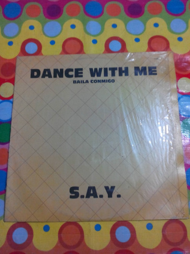 S.a.y Lp Baila Conmigo 1987 Sonido Disco