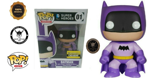 Funko Pop Batman Morado Pop 01 Exclusivo Ee | Envío gratis