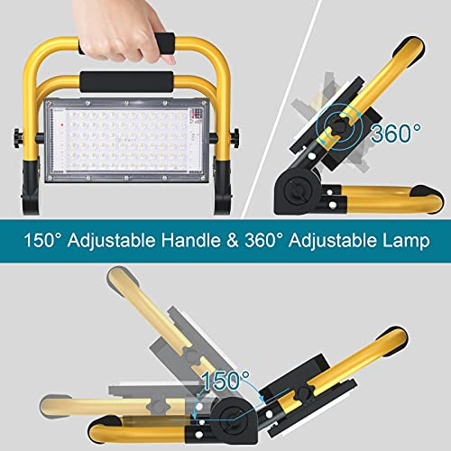 Luces Led Solares Recargables Control Remoto, Soporte Portát