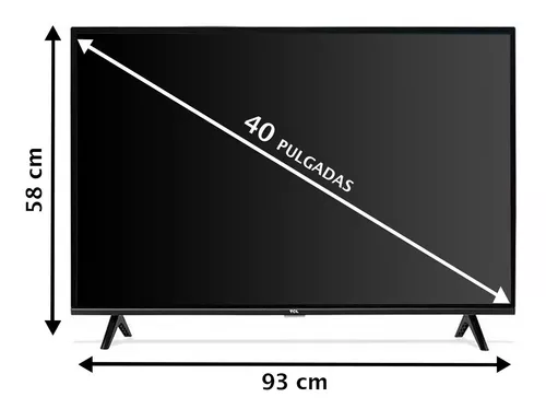 Pantalla Smart TV Hisense LCD de 43 pulgadas Full HD 40H4030F con Roku TV