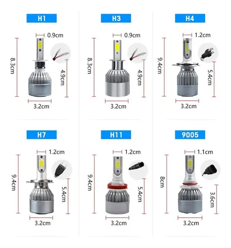 Kit Faros Delanteros Led Luz Alta Y Luz Baja For Suzuki