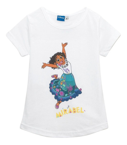 Remera Niña Manga Corta Encanto Mirabel Disney® Original