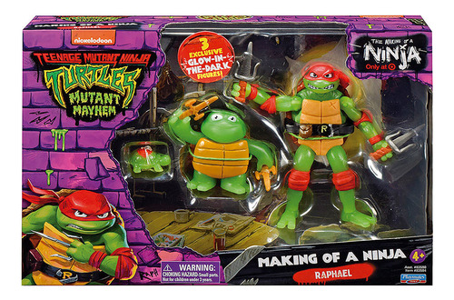 As Tartarugas Ninja - Set Criação De Um Ninja - Raphael