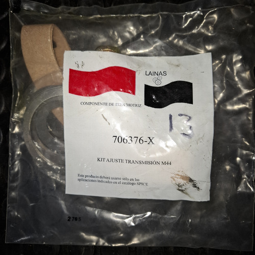 Kit De Ajuste Diferencial Piñón Y Corona M44