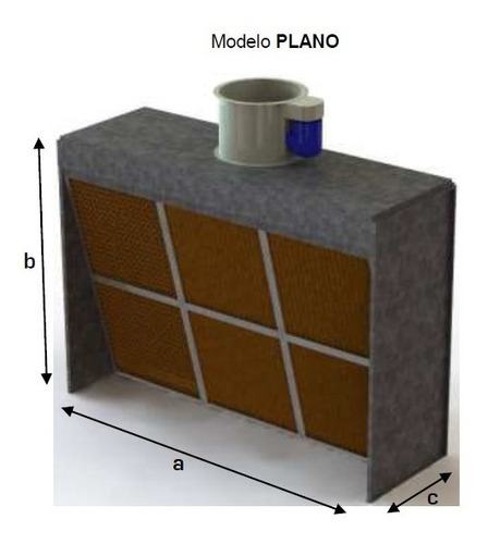 Cabina De / Para Pintar. Frente Aspirante Pinturas Líquidas