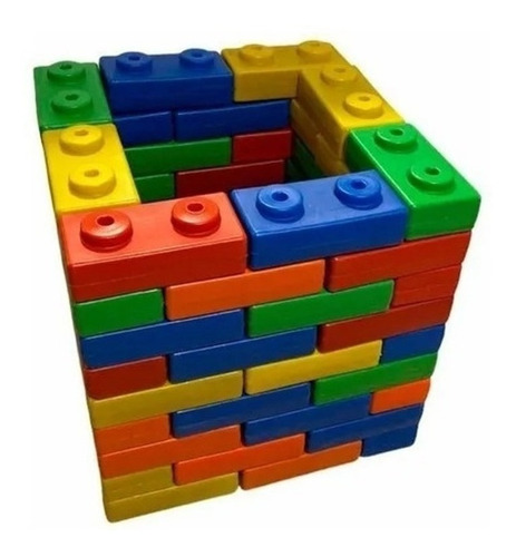 Imagen 4 de 6 de Juguete Bloques Ladrillos Gigantes X 25 Unidades Maternelle