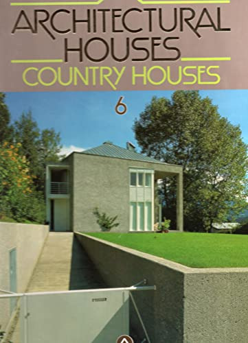 Libro Casas En El Campo - Architectural Houses - Tomo 6 De J