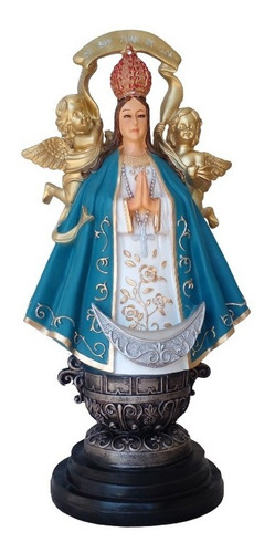 Virgen De San Juan De Los Lagos 55cm. Ojos De Cristal. 