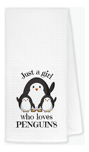 Just A Girl Who Loves Penguins - Toallas De Cocina De 24 X 1