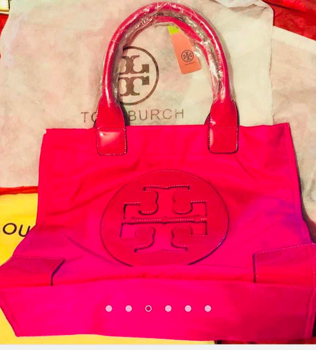 Bolsa Tory Burch Color Fiusha Rosa | Envío gratis