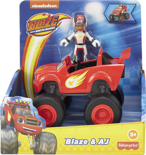 Fisher-price Blaze Y Los Monster Machines Camión De Jugue...