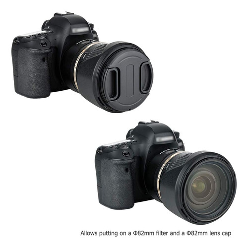 Jjc Shade De La Campana De Lente Reversible Para Tamron Sp O