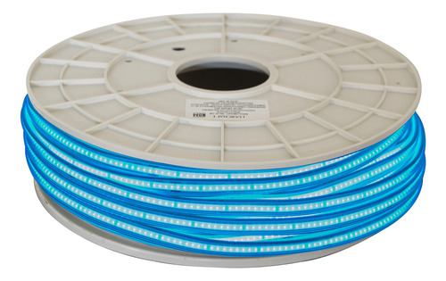 Manguera Led Cob 50 Metros Alta Potencia 110v Luz Azul Cielo
