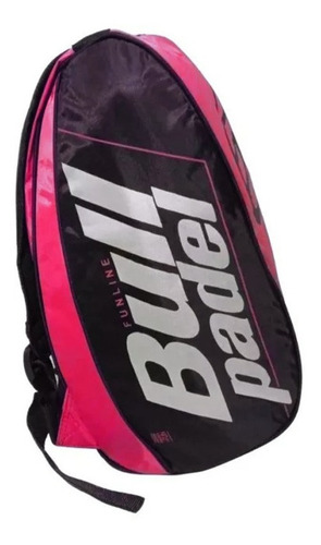 Bolso Padel Bullpadel Funline Paletero Mochila Paddle Color Negro/rosa