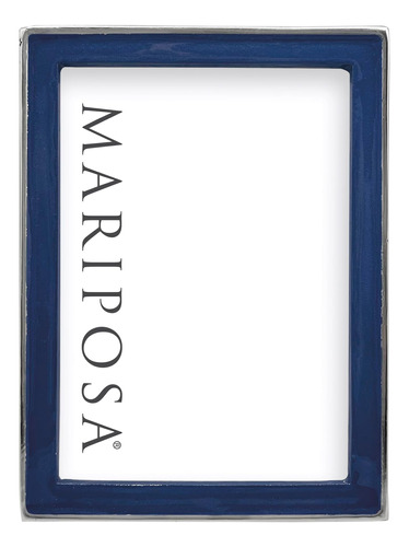 Marco Mariposa Signature Azul 5x7