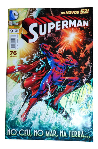 Hq Superman N°9 2013 Os Novos 52 (Usado)