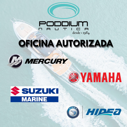 Motor De Popa, Mercury 3.3 Hp, 2 Tempos Poddium Nautica