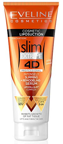 Crema Reafirmante Anticelulitis  Eveline Slim Extreme 4d Lip