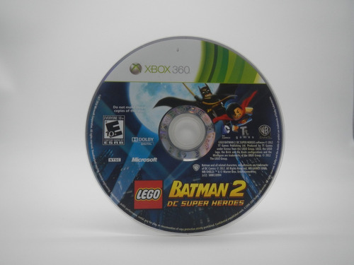 Lego Batman 2 Dc Super Heroes  Xbox 360 Gamers Code*