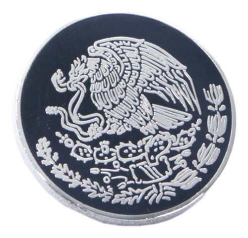 Pin Escudo Nacional Aguila Relieve Insignia Gala Escolar 