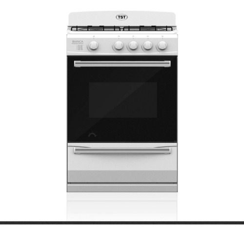 Imagen 1 de 4 de Cocina Tst 57.6 Cm Blanca Multigas Parrilla Envios