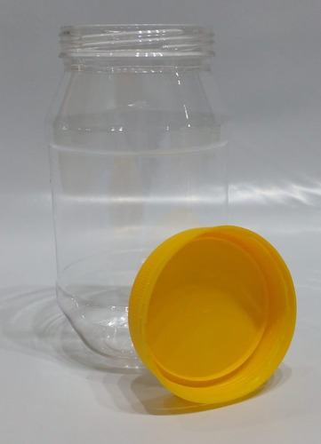 Potes Tapa Rosca Plasticos Miel - 1 Kg - (x 12 Unidades)