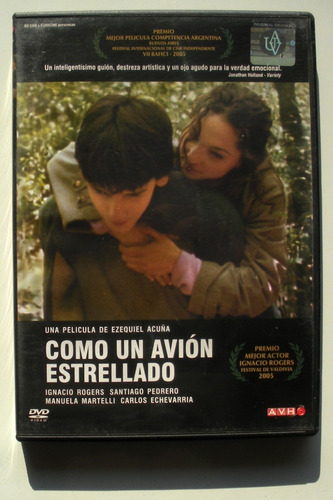 Dvd - Como Un Avion Estrellado - Ezequiel Acuña