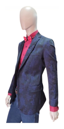 Imagen 4 de 4 de Saco Elegante Fantasia Jacquard