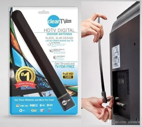 Imagen 2 de 4 de Antena Tv Digital Canales Ultra Hd Lcd Led Plasma Universal
