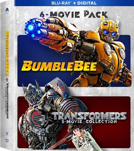 Transformers Y Bumblebee Coleccion Completa Pelicula Blu-ray