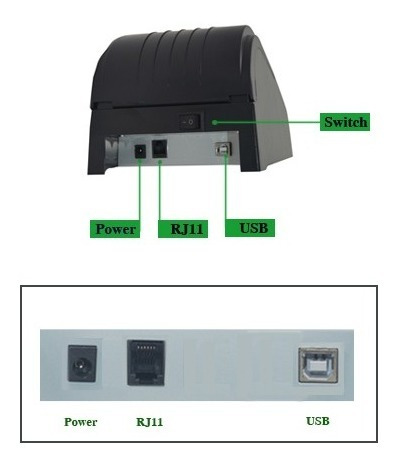 Impresora Térmica Para Punto De Venta Usb 58mm