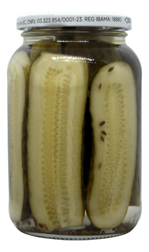 Pepino Salmoura Em Conserva Danimar 540g