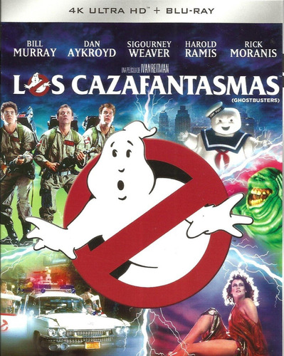 Los Cazafantasmas [1984] | 4k Ultra Hd + Blu Ray Película