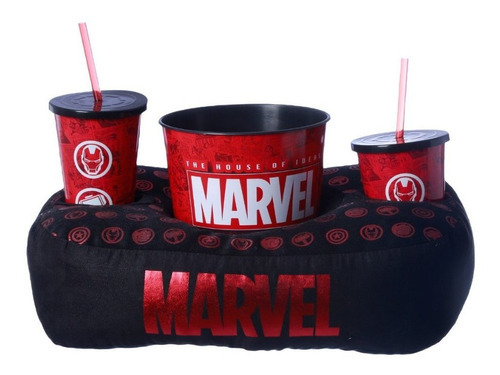 Almofada Kit Pipoca Marvel