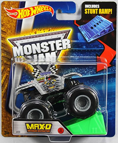 Max-d Monster Jam + Ramp 1:64scal.