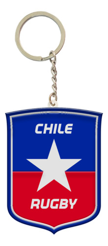 Llavero Estrella Chile Rugby